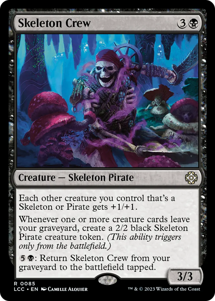 Équipage de squelettes — The Lost Caverns of Ixalan Commander — Magic: The Gathering