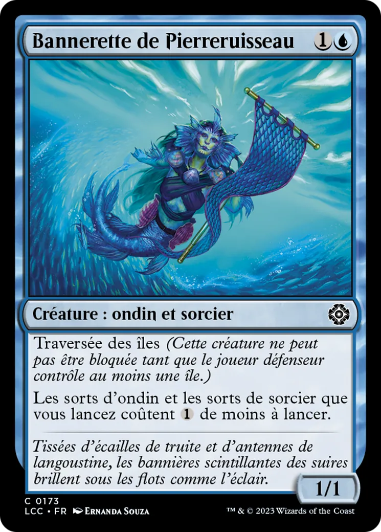 Bannerette de Pierreruisseau — The Lost Caverns of Ixalan Commander — Magic: The Gathering