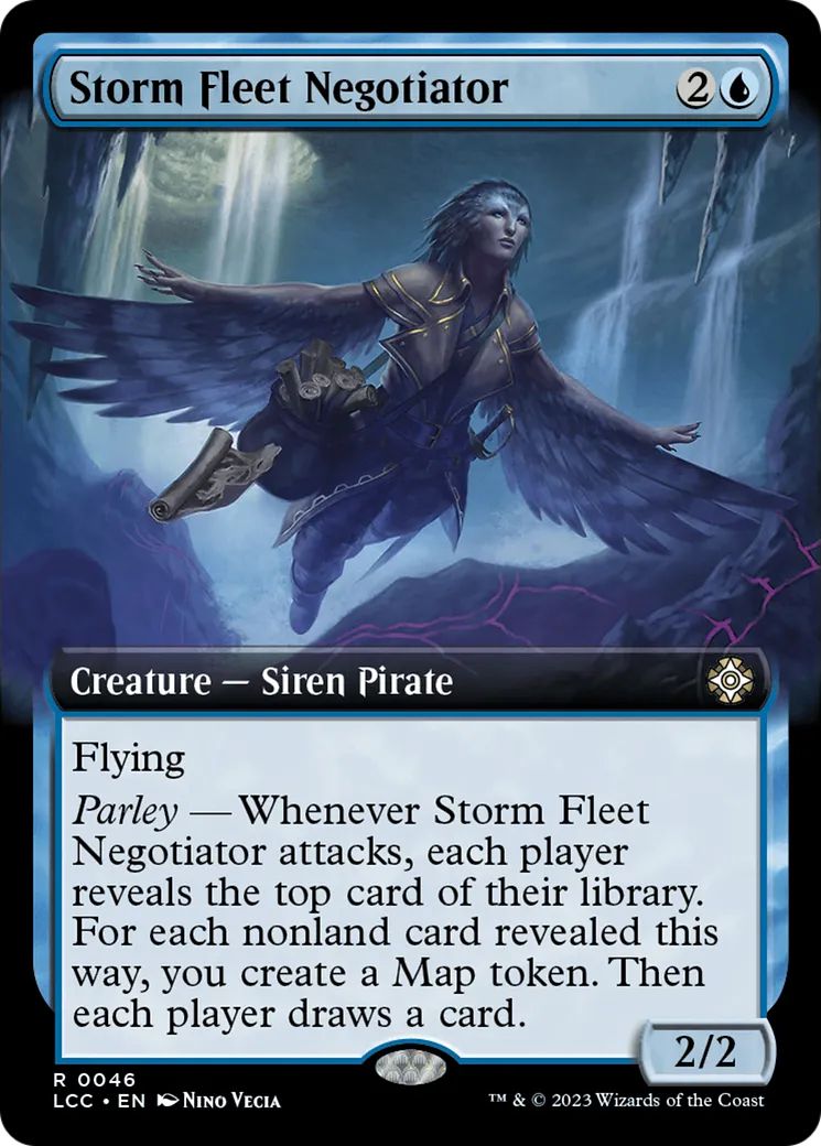 Négociatrice de la Flotte de la tempête — The Lost Caverns of Ixalan Commander — Magic: The Gathering