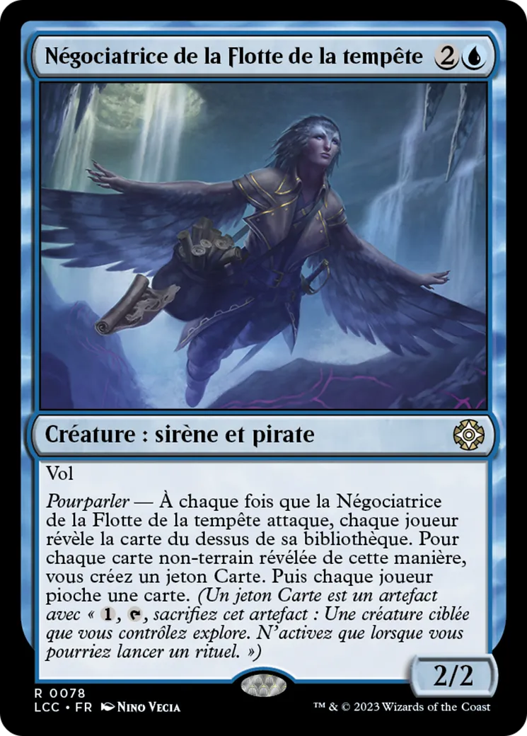 Négociatrice de la Flotte de la tempête — The Lost Caverns of Ixalan Commander — Magic: The Gathering