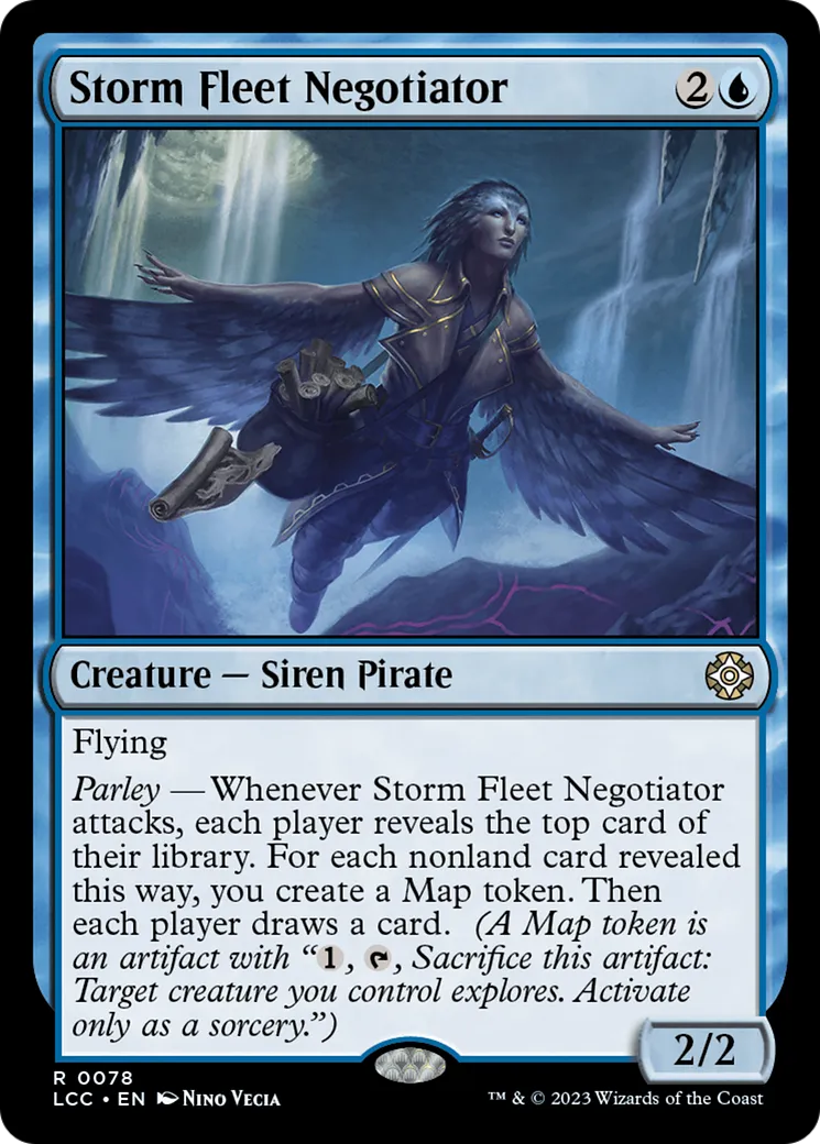Storm Fleet Negotiator — The Lost Caverns of Ixalan Commander — Magic: The Gathering