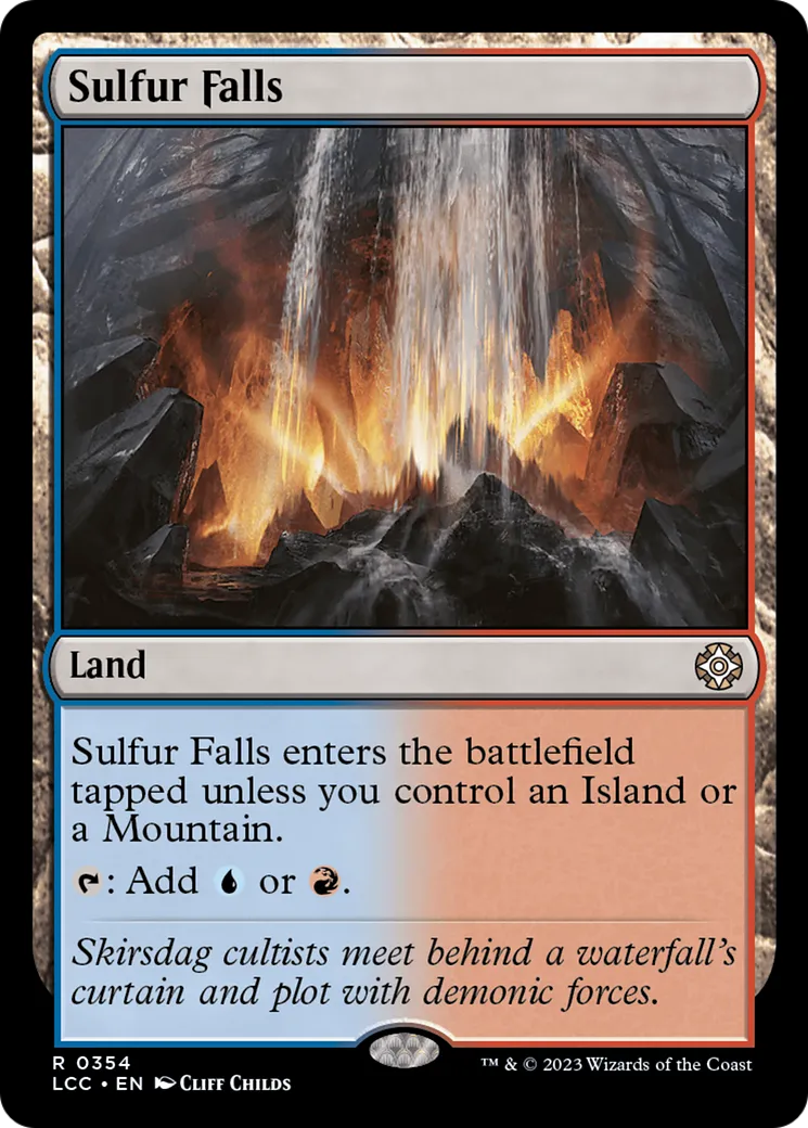 Sulfur Falls — The Lost Caverns of Ixalan Commander — Magic: The Gathering