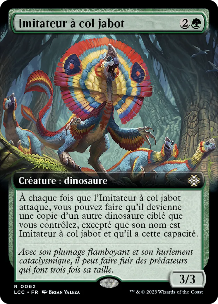 Imitateur à col jabot — The Lost Caverns of Ixalan Commander — Magic: The Gathering