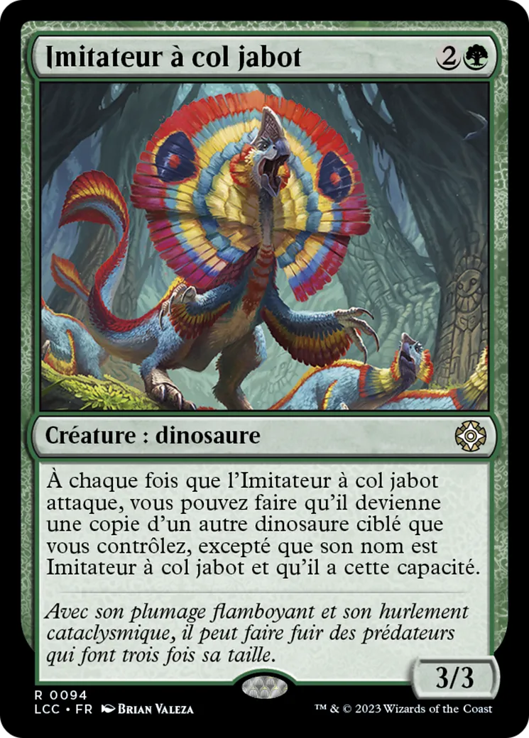Imitateur à col jabot — The Lost Caverns of Ixalan Commander — Magic: The Gathering
