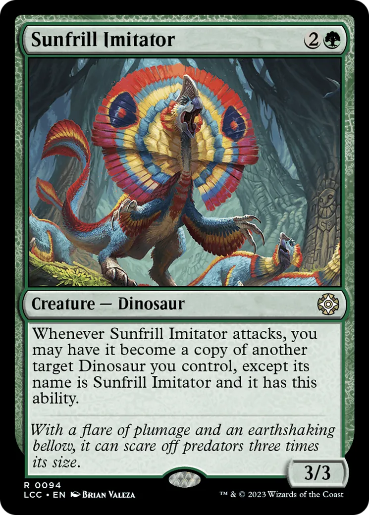 Sunfrill Imitator — The Lost Caverns of Ixalan Commander — Magic: The Gathering