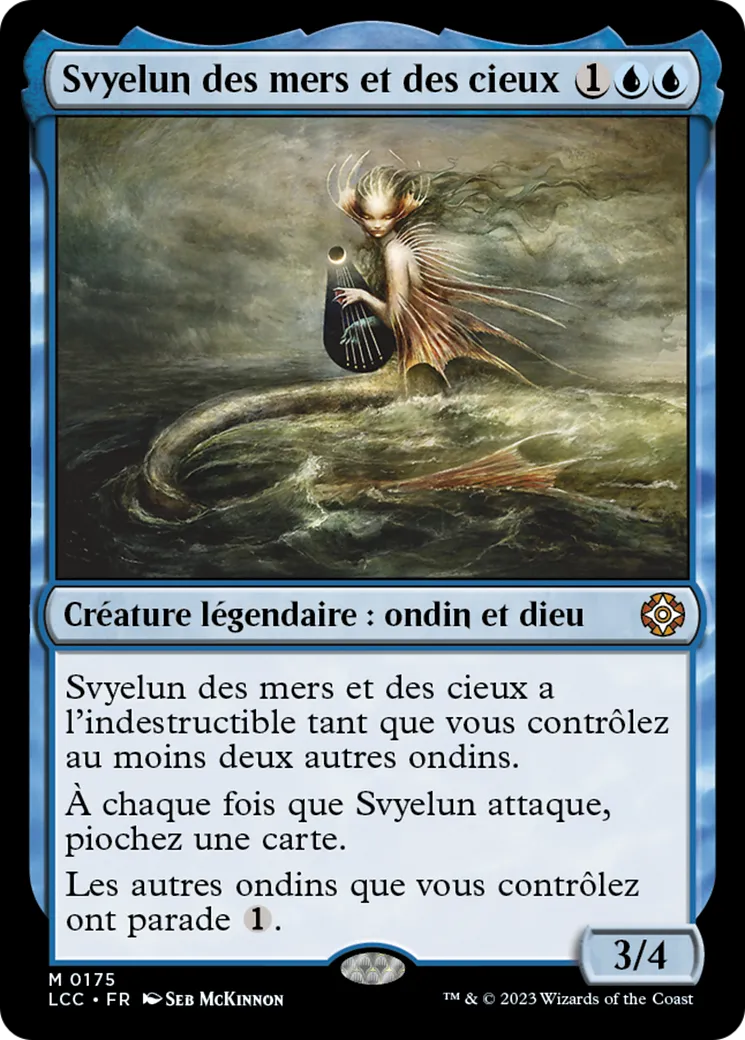 Svyelun des mers et des cieux — The Lost Caverns of Ixalan Commander — Magic: The Gathering