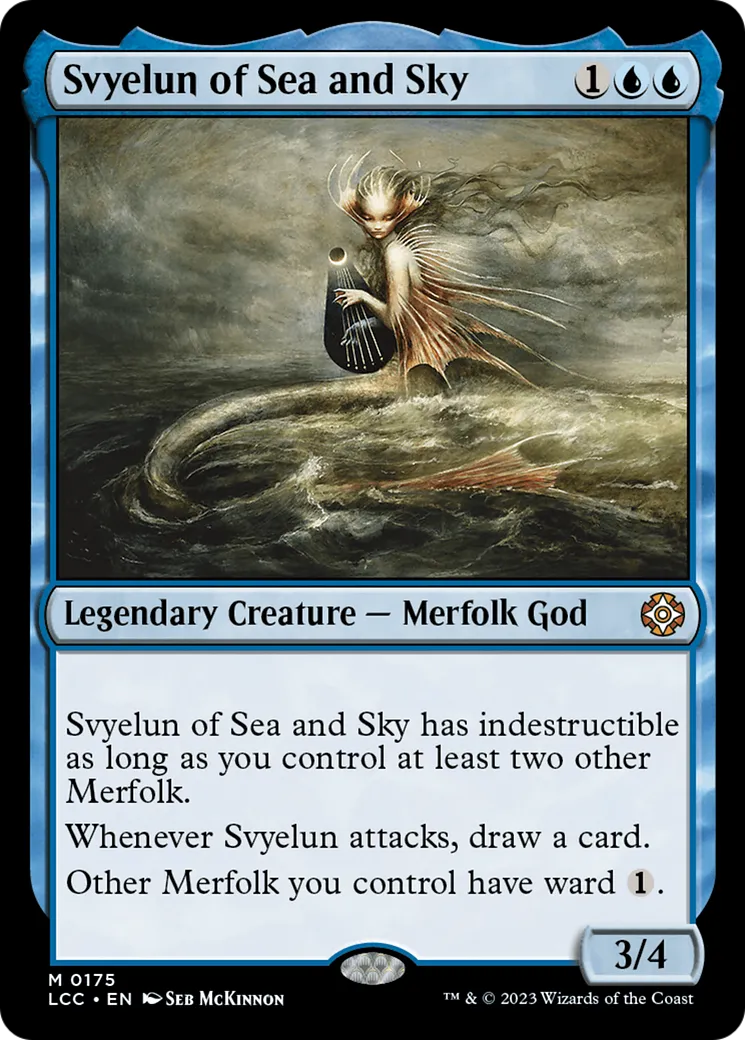 Svyelun of Sea and Sky — The Lost Caverns of Ixalan Commander — Magic: The Gathering