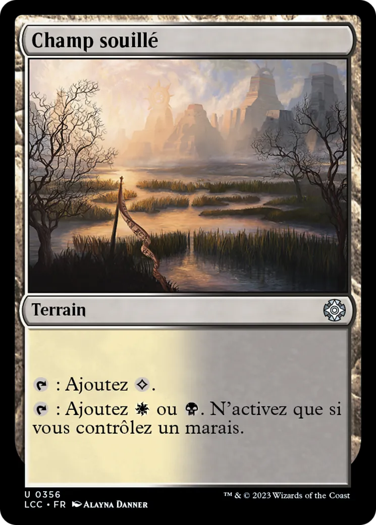 Champ souillé — The Lost Caverns of Ixalan Commander — Magic: The Gathering