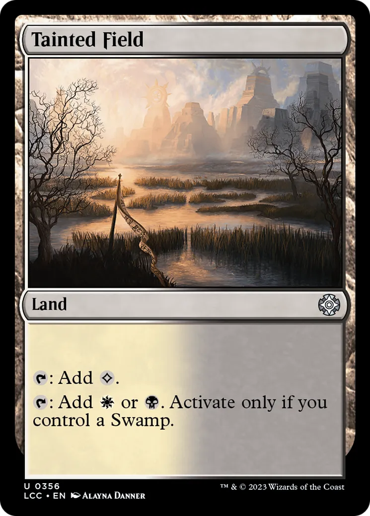 Tainted Field — The Lost Caverns of Ixalan Commander — Magic: The Gathering