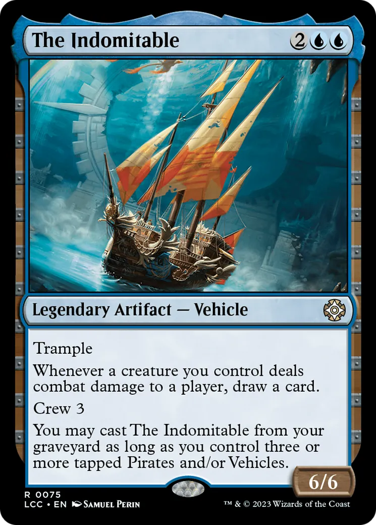 The Indomitable — The Lost Caverns of Ixalan Commander — Magic: The Gathering