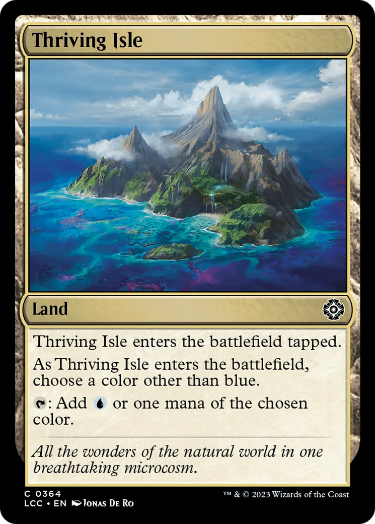 Île prospère — The Lost Caverns of Ixalan Commander — Magic: The Gathering
