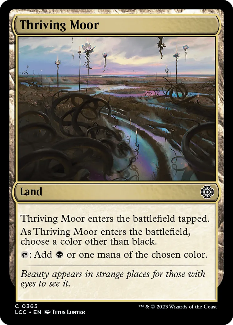 Lande prospère — The Lost Caverns of Ixalan Commander — Magic: The Gathering
