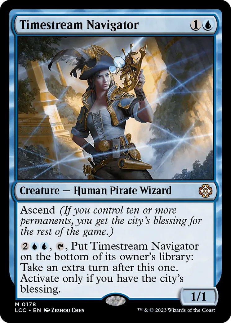 Timestream Navigator — The Lost Caverns of Ixalan Commander — Magic: The Gathering