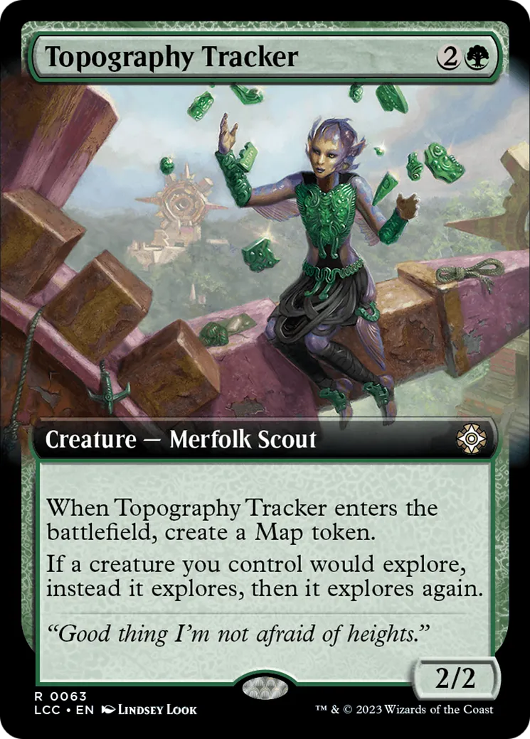 Topography Tracker — The Lost Caverns of Ixalan Commander — Magic: The Gathering