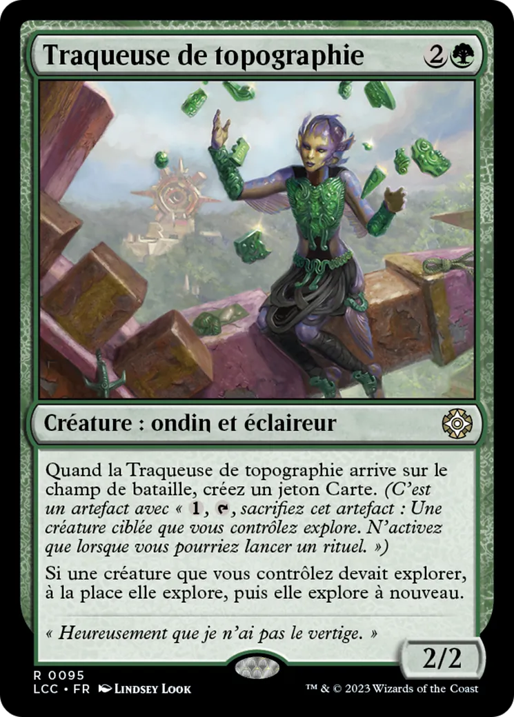 Traqueuse de topographie — The Lost Caverns of Ixalan Commander — Magic: The Gathering