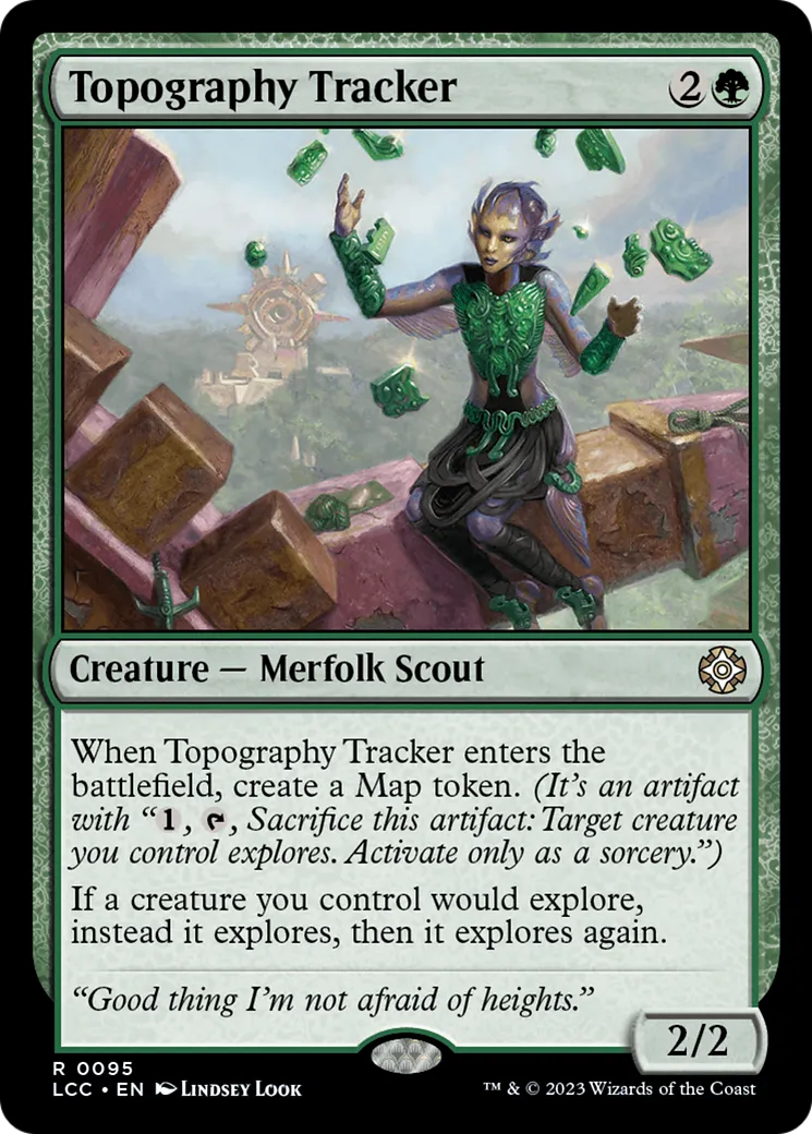 Topography Tracker — The Lost Caverns of Ixalan Commander — Magic: The Gathering