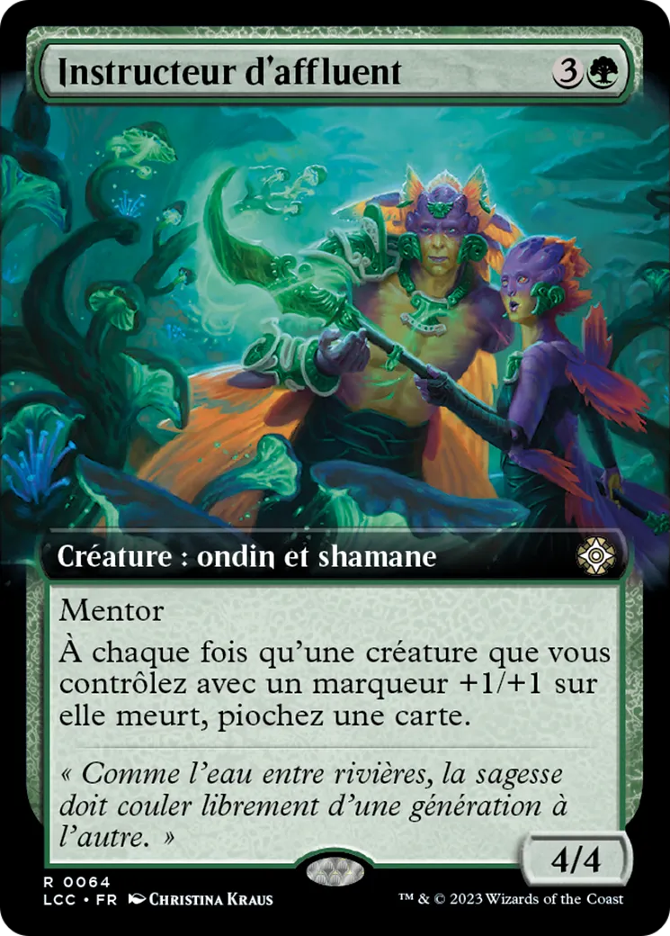 Instructeur d'affluent — The Lost Caverns of Ixalan Commander — Magic: The Gathering