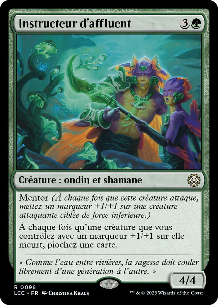 Instructeur d'affluent — The Lost Caverns of Ixalan Commander — Magic: The Gathering