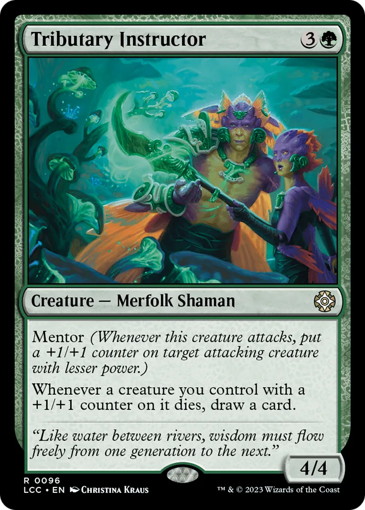 Instructeur d'affluent — The Lost Caverns of Ixalan Commander — Magic: The Gathering