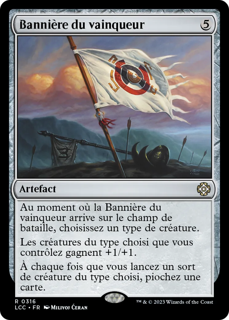 Bannière du vainqueur — The Lost Caverns of Ixalan Commander — Magic: The Gathering