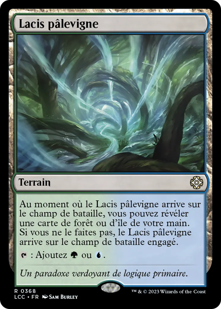 Lacis pâlevigne — The Lost Caverns of Ixalan Commander — Magic: The Gathering