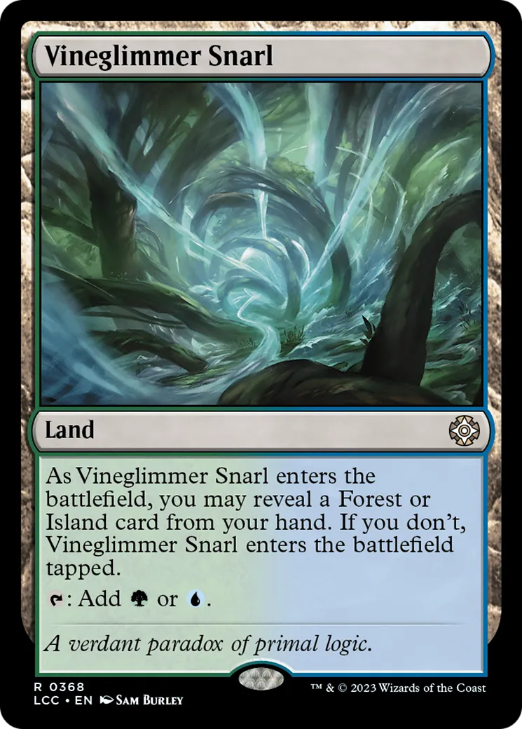 Vineglimmer Snarl — The Lost Caverns of Ixalan Commander — Magic: The Gathering