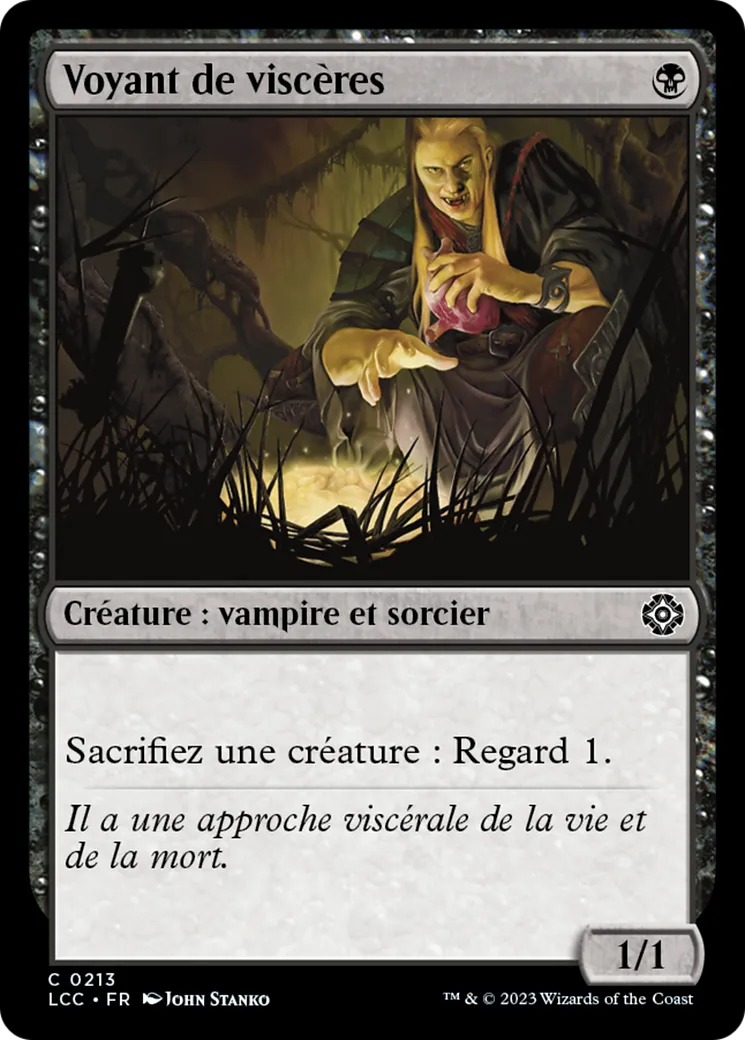 Voyant de viscères — The Lost Caverns of Ixalan Commander — Magic: The Gathering