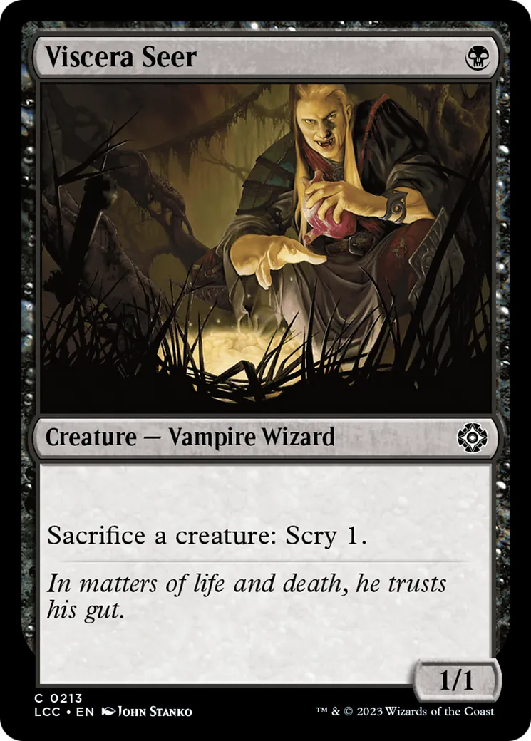 Viscera Seer — The Lost Caverns of Ixalan Commander — Magic: The Gathering