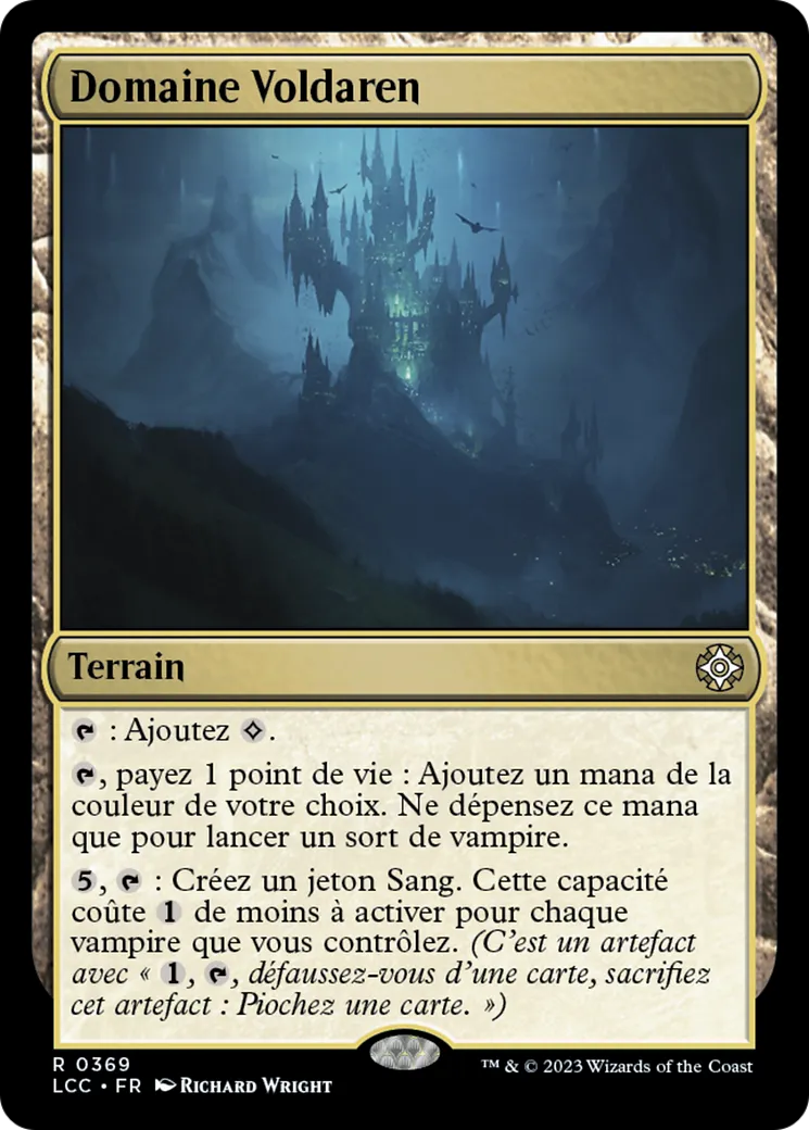Domaine Voldaren — The Lost Caverns of Ixalan Commander — Magic: The Gathering