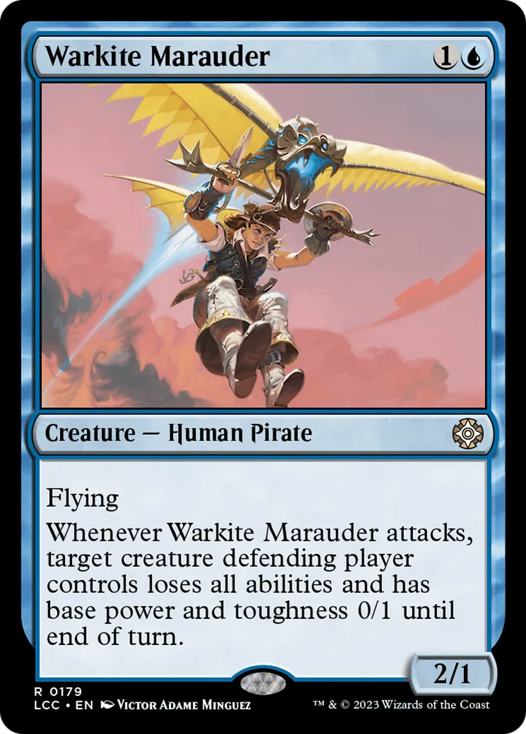 Maraudeuse à voile volante de guerre — The Lost Caverns of Ixalan Commander — Magic: The Gathering