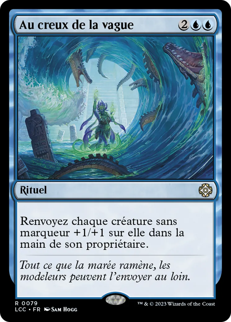 Au creux de la vague — The Lost Caverns of Ixalan Commander — Magic: The Gathering