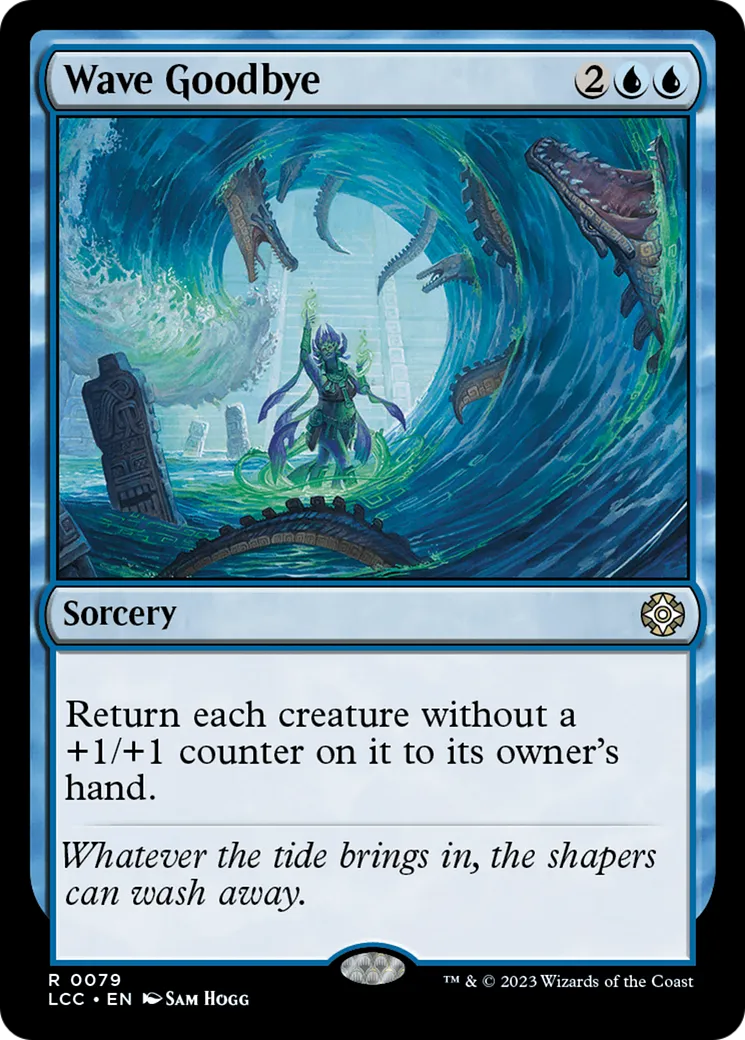 Wave Goodbye — The Lost Caverns of Ixalan Commander — Magic: The Gathering