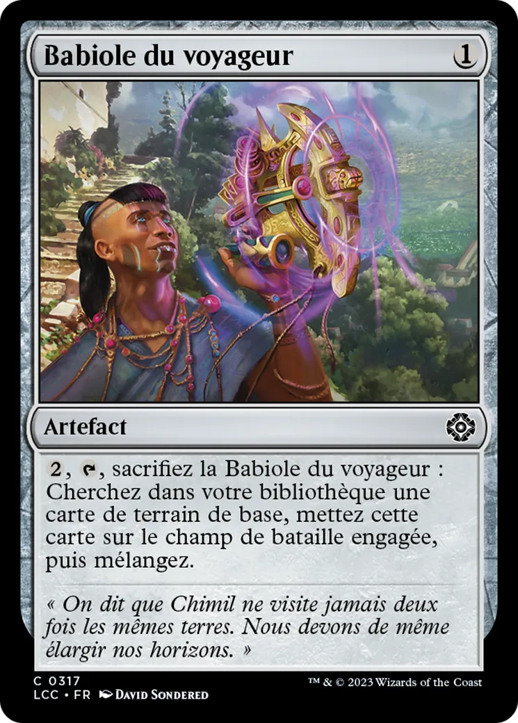 Babiole du voyageur — The Lost Caverns of Ixalan Commander — Magic: The Gathering