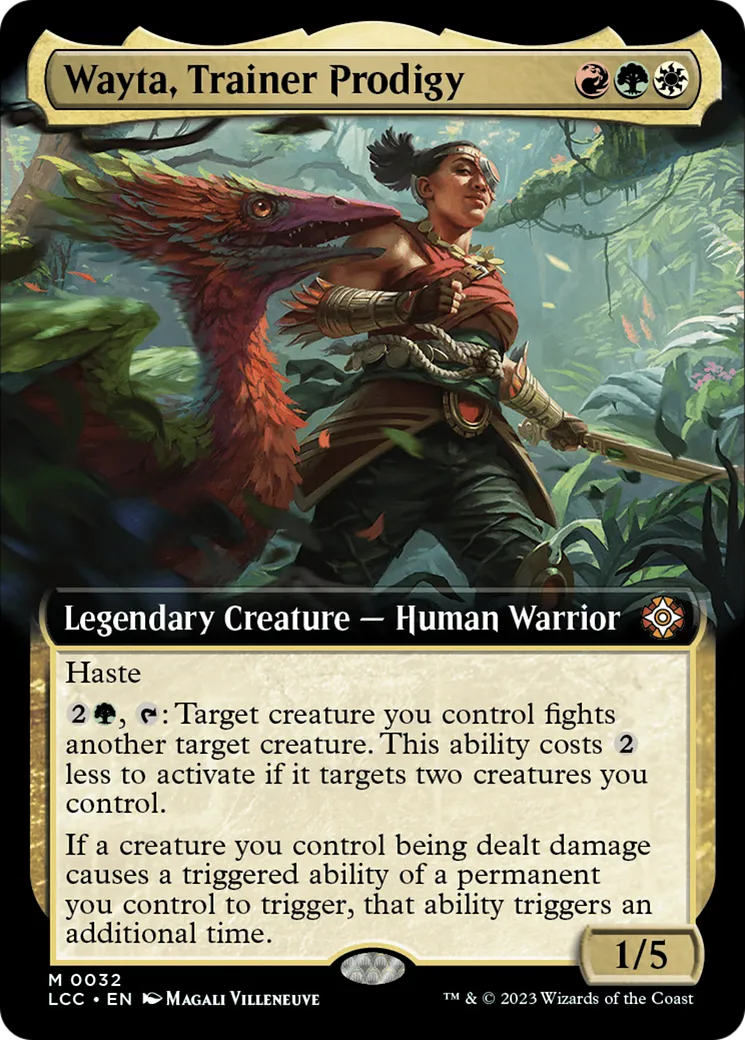 Wayta, Trainer Prodigy — The Lost Caverns of Ixalan Commander — Magic: The Gathering