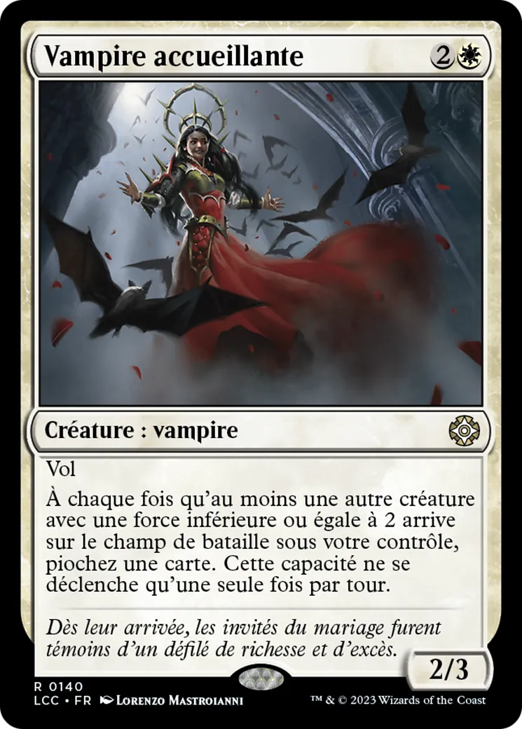 Vampire accueillante — The Lost Caverns of Ixalan Commander — Magic: The Gathering