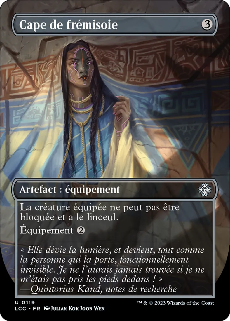 Cape de frémisoie — The Lost Caverns of Ixalan Commander — Magic: The Gathering