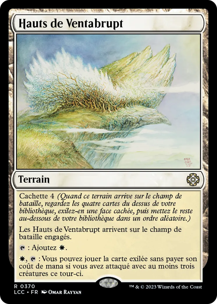Hauts de Ventabrupt — The Lost Caverns of Ixalan Commander — Magic: The Gathering