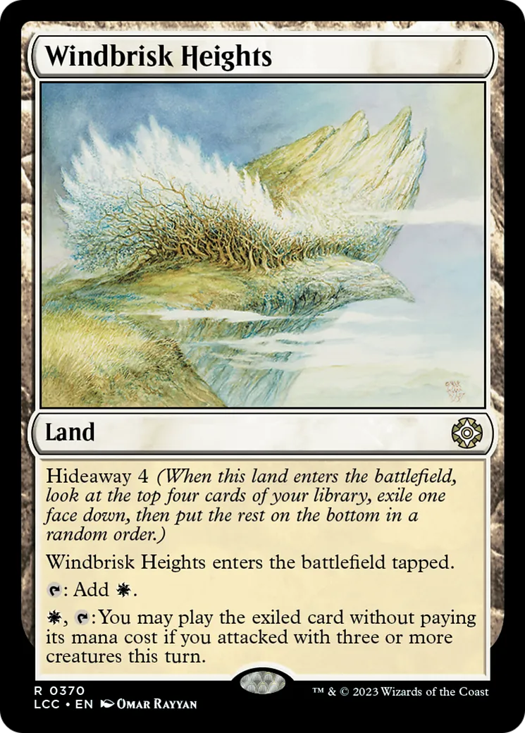 Windbrisk Heights — The Lost Caverns of Ixalan Commander — Magic: The Gathering