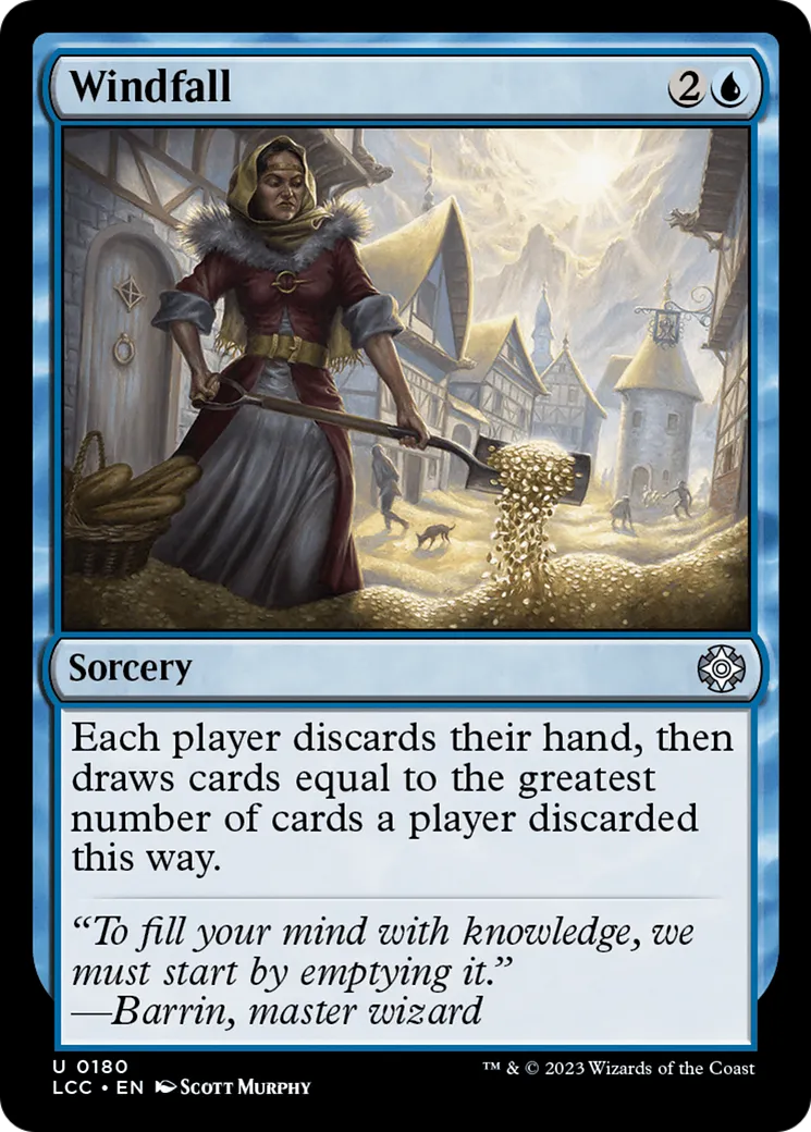 Windfall — The Lost Caverns of Ixalan Commander — Magic: The Gathering