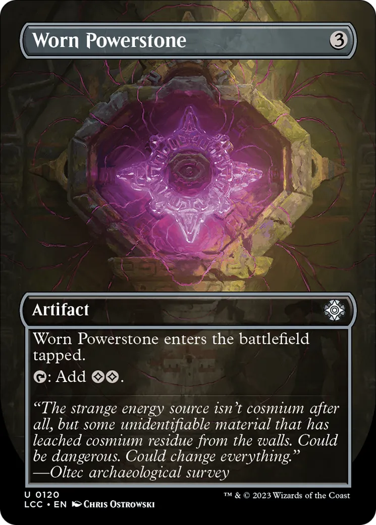Lithoforce usée — The Lost Caverns of Ixalan Commander — Magic: The Gathering