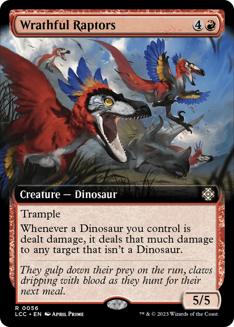 Wrathful Raptors — The Lost Caverns of Ixalan Commander — Magic: The Gathering