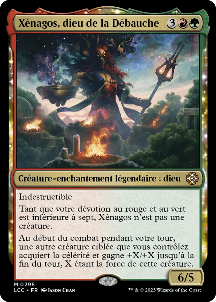 Xénagos, dieu de la Débauche — The Lost Caverns of Ixalan Commander — Magic: The Gathering