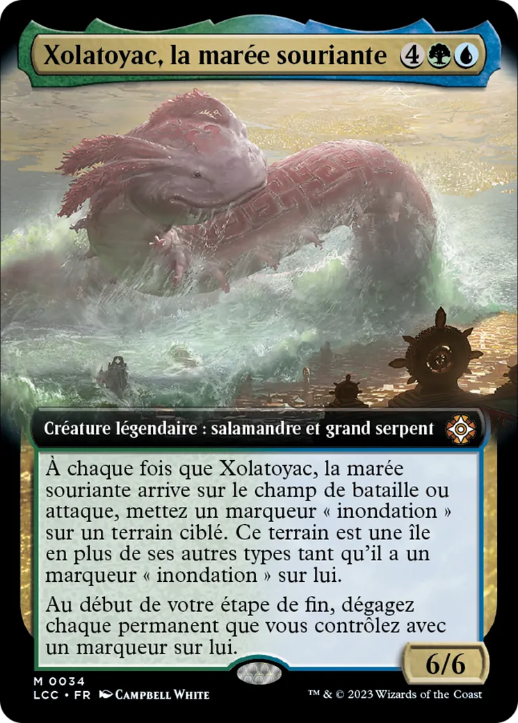 Xolatoyac, la marée souriante — The Lost Caverns of Ixalan Commander — Magic: The Gathering