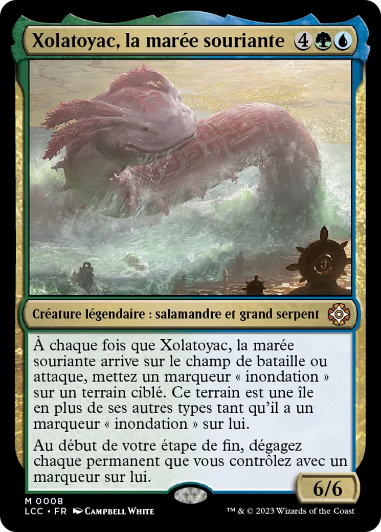 Xolatoyac, la marée souriante — The Lost Caverns of Ixalan Commander — Magic: The Gathering