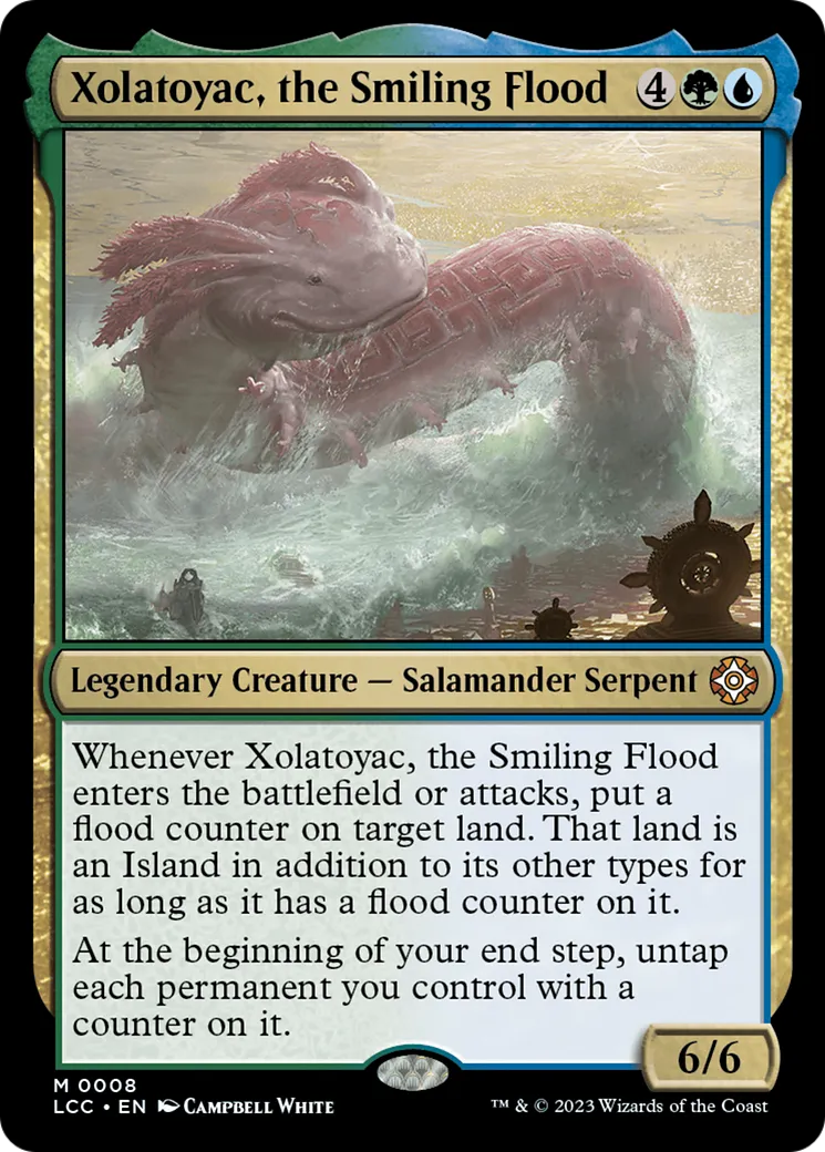 Xolatoyac, the Smiling Flood — The Lost Caverns of Ixalan Commander — Magic: The Gathering