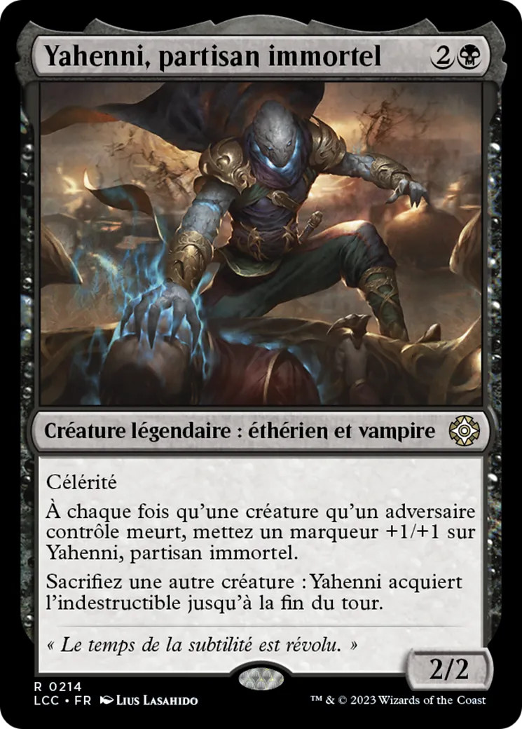 Yahenni, partisan immortel — The Lost Caverns of Ixalan Commander — Magic: The Gathering
