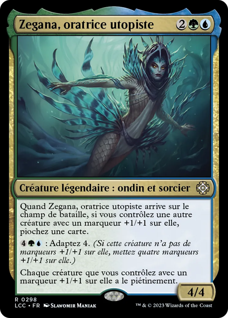 Zegana, oratrice utopiste — The Lost Caverns of Ixalan Commander — Magic: The Gathering