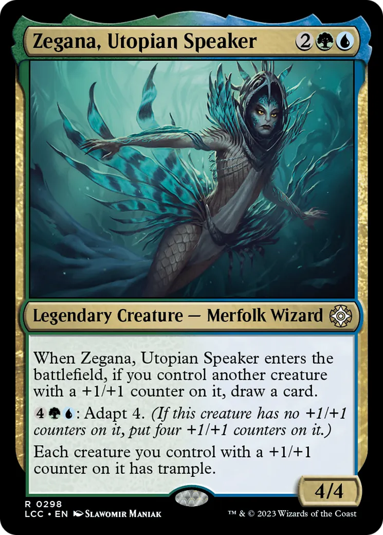 Zegana, Utopian Speaker — The Lost Caverns of Ixalan Commander — Magic: The Gathering