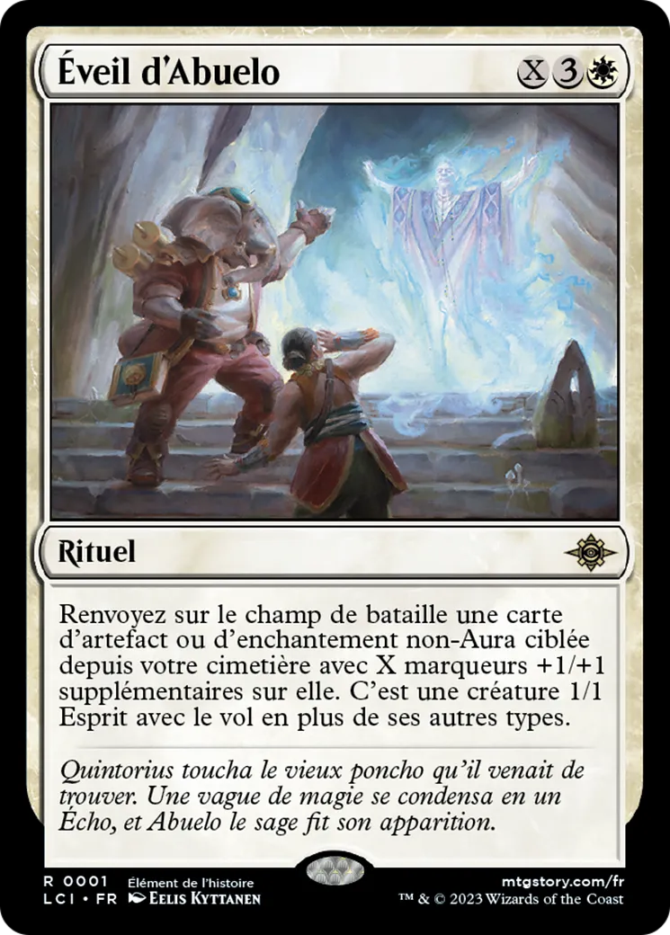 Éveil d'Abuelo — The Lost Caverns of Ixalan — Magic: The Gathering