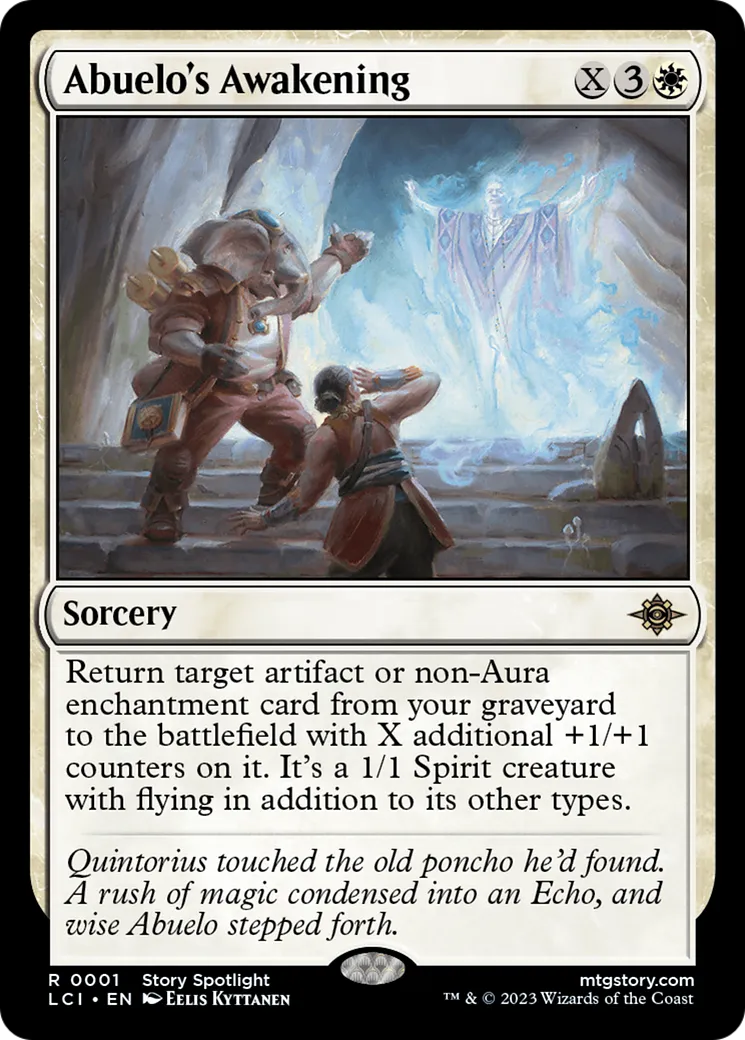 Abuelo's Awakening — The Lost Caverns of Ixalan — Magic: The Gathering